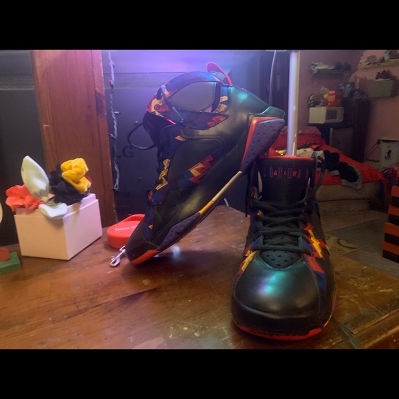 Air Jordan 7 retro "Ugly Sweater" kustom black - Picture 8 of 8